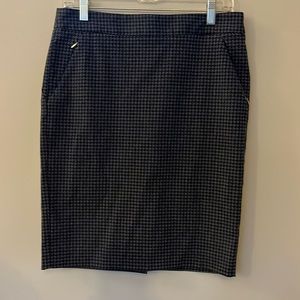 Grey and black skirt